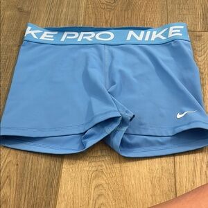 Nike Blue Athletic Shorts